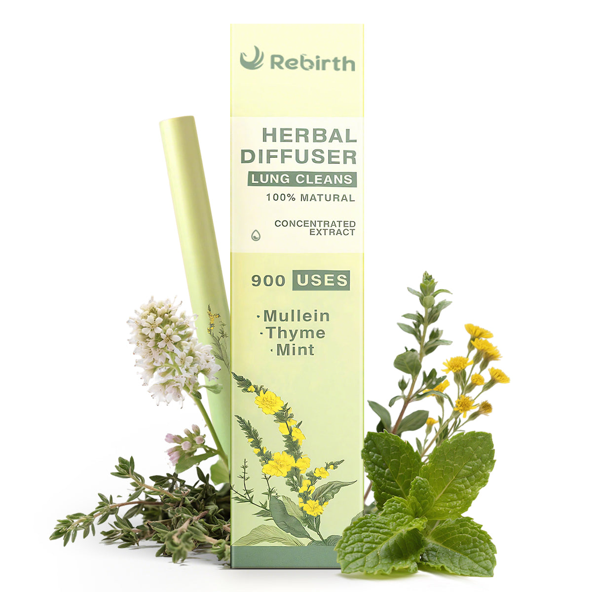 Natural Peppermint Herbal Diffuser-900 uses