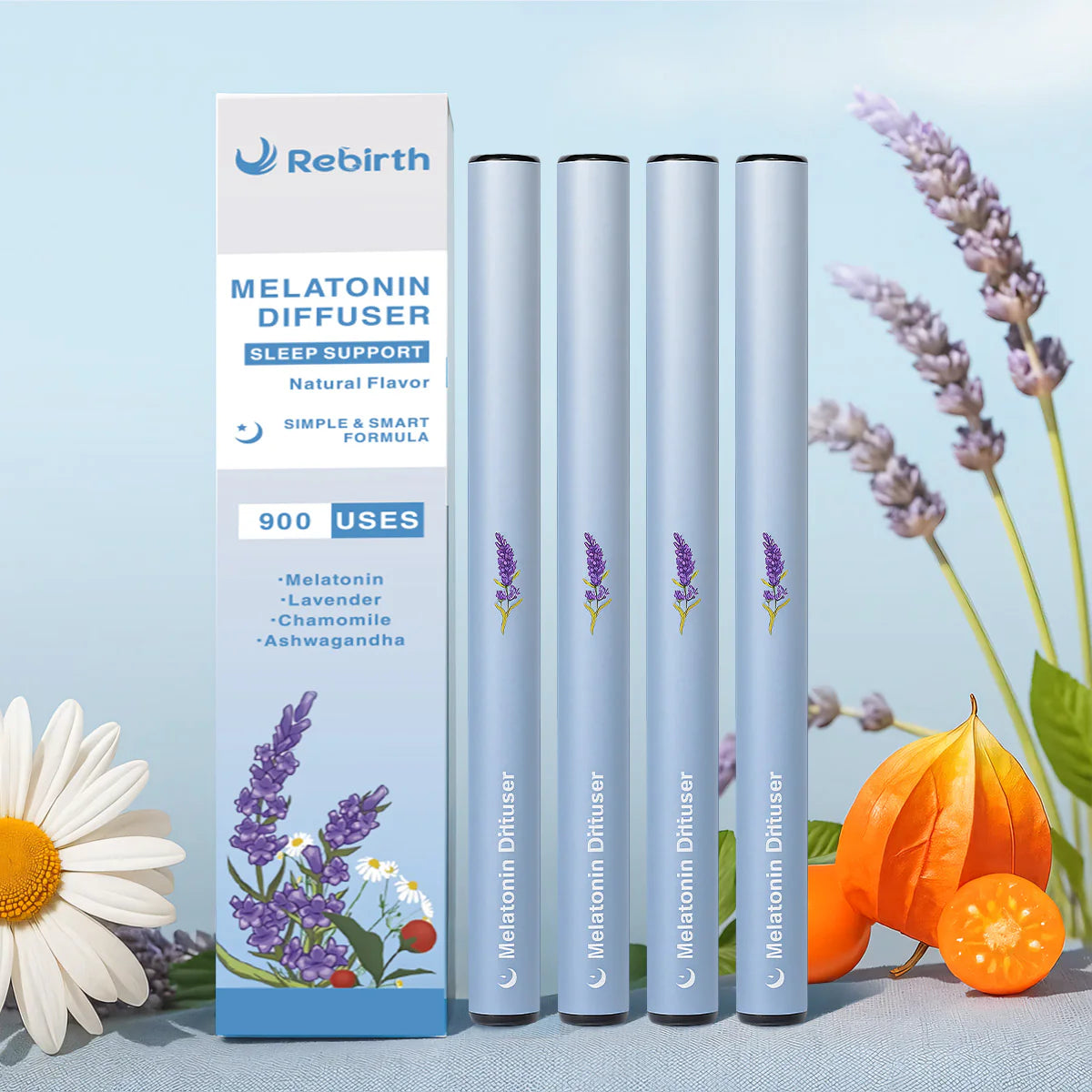 Lavender Melatonin Diffuser-900 uses