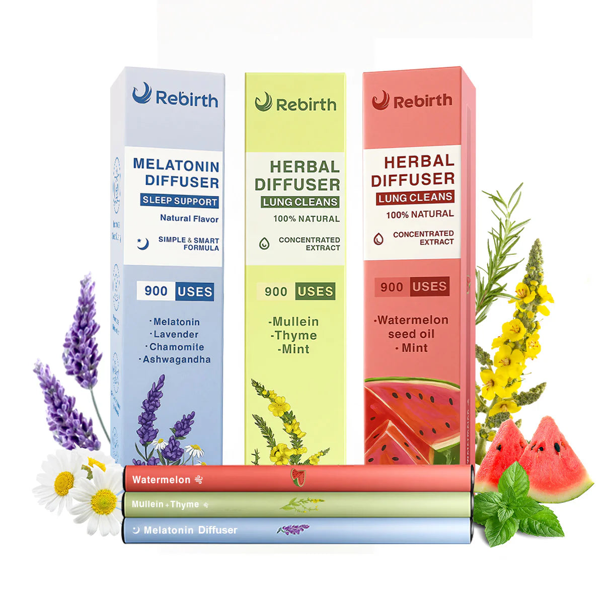 Rebirth Full Set Diffusers – 3 flavors