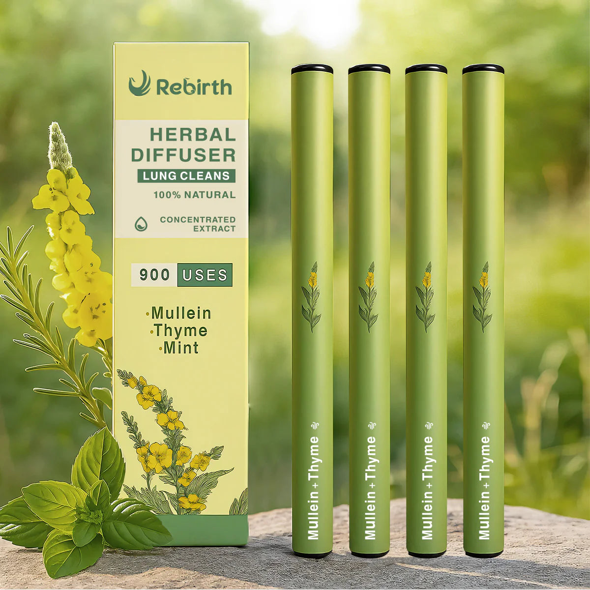 Natural Peppermint Herbal Diffuser-900 uses
